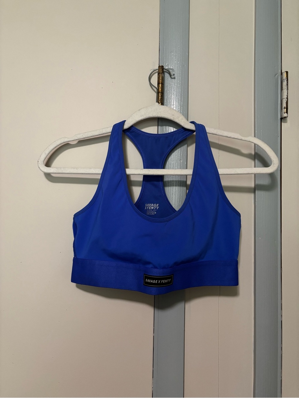 Savage X Fenty Cobalt Racerback Sports Bra